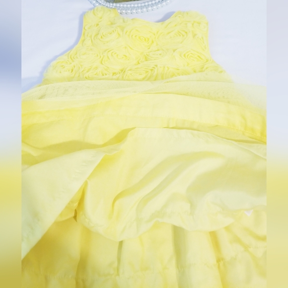 Carter's Yellow Rosette Dress Size 12M - Picture 8 of 10
